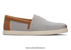 hombres alp adelante Toms LF64T8404 zapatos gris