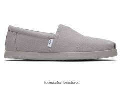 hombres alp fwd eco Toms LF64T8398 zapatos lienzo gris llovizna