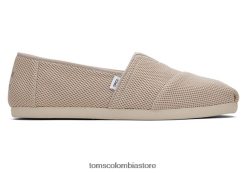 hombres alpargata reprévete Toms LF64T8413 zapatos bronceado oxford