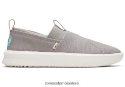 hombres alpargata rover Toms LF64T8489 zapatos gris