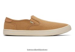 hombres baja eco sin cordones Toms LF64T8477 zapatos gama