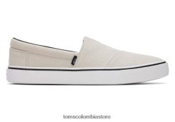 hombres deslizamiento fenix en Toms LF64T8472 zapatos masilla gris