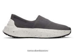 hombres eco-zapatillas gamma Toms LF64T8473 zapatos pavimento gris