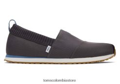 hombres residente Toms LF64T8463 zapatos pavimento gris
