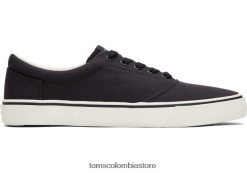 hombres zapatillas fénix Toms LF64T8462 zapatos lienzo negro