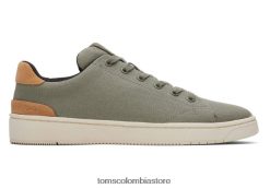 hombres zapatillas trvl lite Toms LF64T8446 zapatos gris vetiver