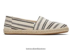 mujer alpargata alpargata Toms LF64T8178 zapatos natural