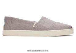 mujer alpargata con suela cupsole Toms LF64T8275 zapatos paloma de la mañana