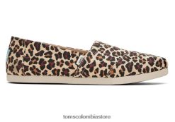mujer alpargata de leopardo Toms LF64T898 zapatos nuevo estilo