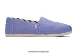 mujer alpargata herencia Toms LF64T824 zapatos iris morado