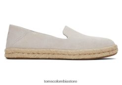mujer ante santiago Toms LF64T8141 zapatos masilla de gamuza