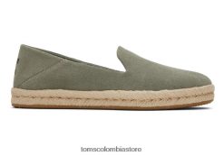 mujer ante santiago Toms LF64T8142 zapatos ante gris vetiver