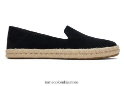 mujer ante santiago Toms LF64T8143 zapatos ante negro