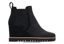 mujer bota loca Toms LF64T8227 zapatos negro