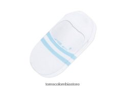 mujer calcetines invisibles Toms LF64T8329 accesorios blanco