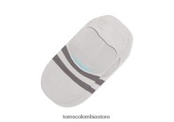 mujer calcetines invisibles Toms LF64T8366 accesorios gris
