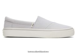 mujer deslizamiento fenix en Toms LF64T8316 zapatos gris