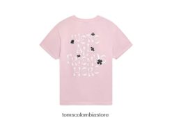 mujer krost la camiseta de sammy Toms LF64T8345 ropa rosa