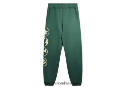mujer krost los pantalones de chándal austin Toms LF64T8350 ropa pantalones verdes