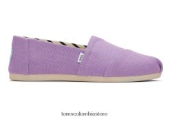mujer lona alpargata eco heritage Toms LF64T826 zapatos Violeta