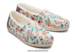 mujer perezosos alpargata Toms LF64T874 zapatos nuevo estilo