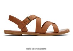 mujer sandalia sicilia Toms LF64T8247 zapatos marrón