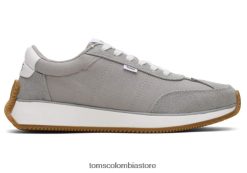 mujer zapatillas deportivas Wyndon Toms LF64T8293 zapatos gris